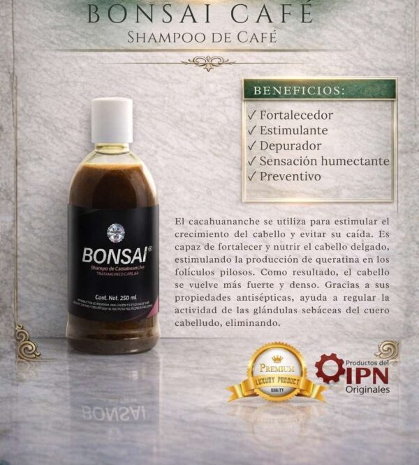 Bonsai Coffee (Shampoo con Café)