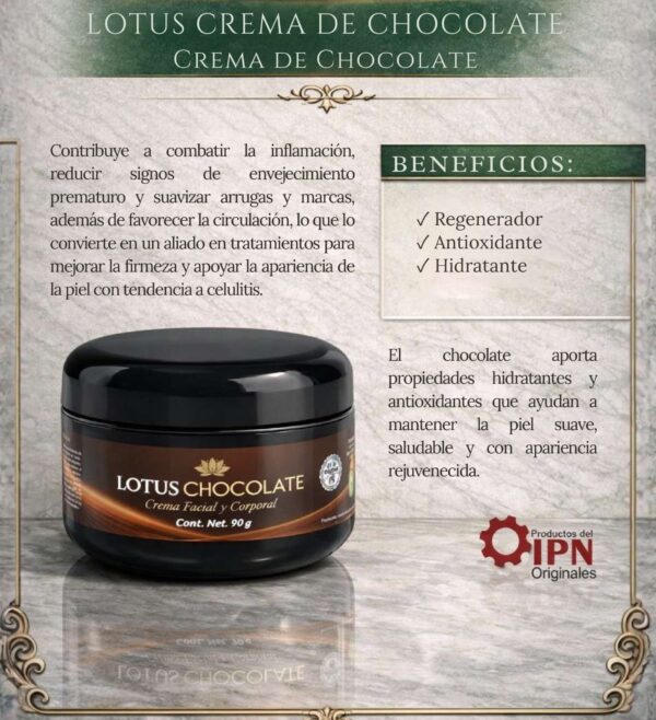 Lotus Chocolate Crema Facial y Corporal